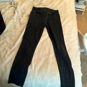 Jcrew black skinny jeans